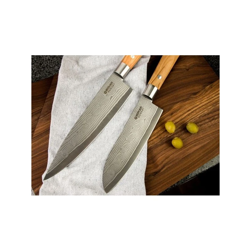 Bloc De 7 Couteaux Böker 130445SET Damas 7 Bloc De 7 Couteaux Böker 130445SET Damas – Image 5