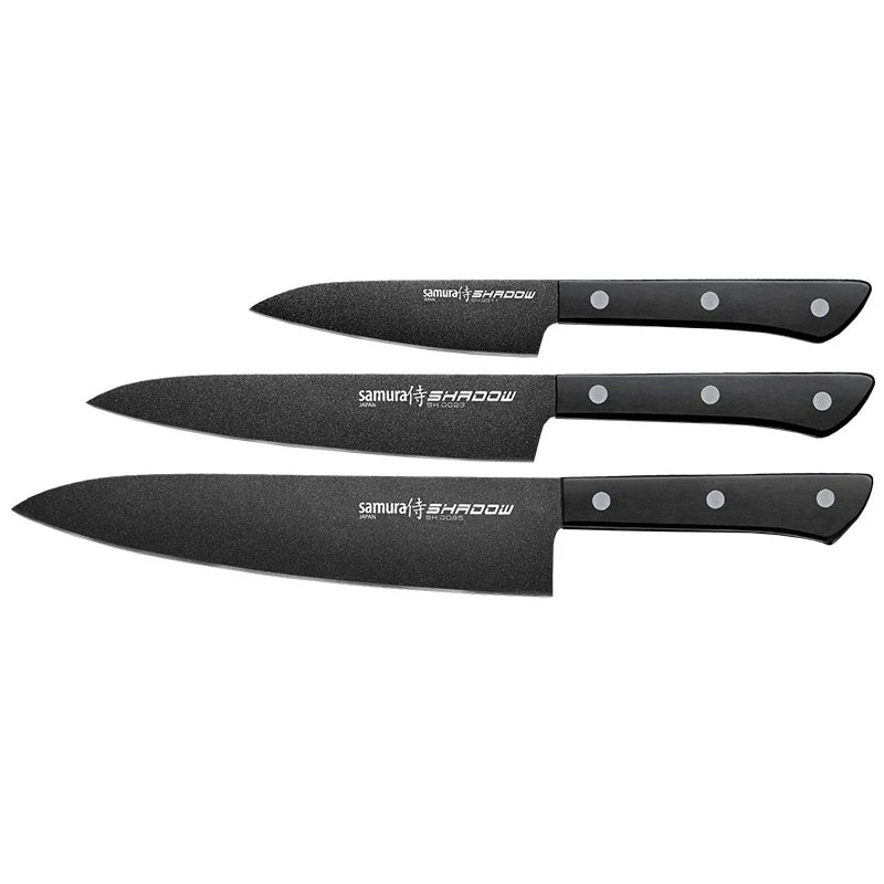 Coffret 3 Couteaux Shadow - Samura 3 Coffret 3 Couteaux Shadow - Samura