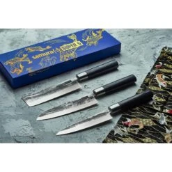 Coffret 3 Couteaux Super 5 Samura Damas 17 Coffret 3 Couteaux Super 5 Samura Damas -Couteaux Boutique coffret 3 couteaux super 5 samura damas 7
