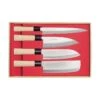 Coffret 4 Pièces SekiRyu Sashimi + Deba + Santoku + Nakiri