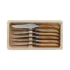 Coffret 6 Couteaux De Table Laguiole G.David Olivier 23cm