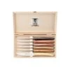 Coffret 6 Couteaux De Table Le Thiers Classique Dozorme Bois Assortis