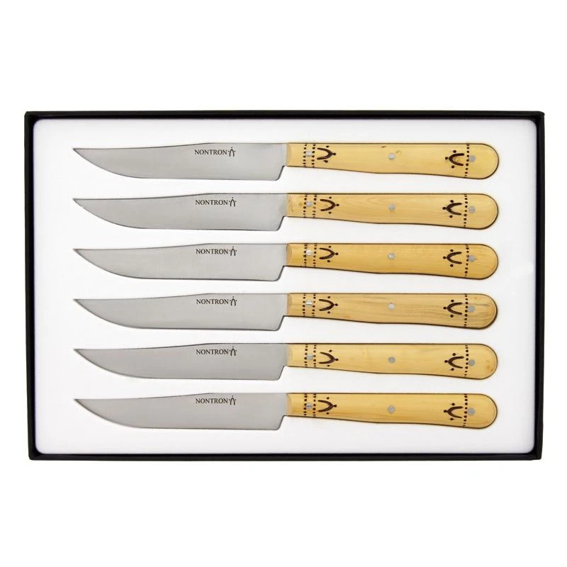 Coffret 6 Couteaux De Table Nontron 3 Coffret 6 Couteaux De Table Nontron