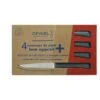 Coffret De 4 Couteaux De Table Opinel Bon Appétit+ Anthracite -Couteaux Boutique coffret de 4 couteaux de table opinel bon appetit anthracite