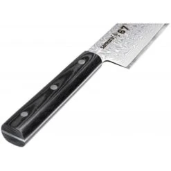 Couteau à Découper Damascus 67 Samura 195mm Micarta -Couteaux Boutique couteau a decouper damascus 67 samura 195mm micarta 2