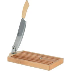 Couteau à Pain Sur Socle + Ramasse-miettes
