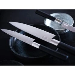 Couteau Cuisine KAI Wasabi Black - Lame 20 Cm -Couteaux Boutique couteau cuisine kai lame 20 cm 2