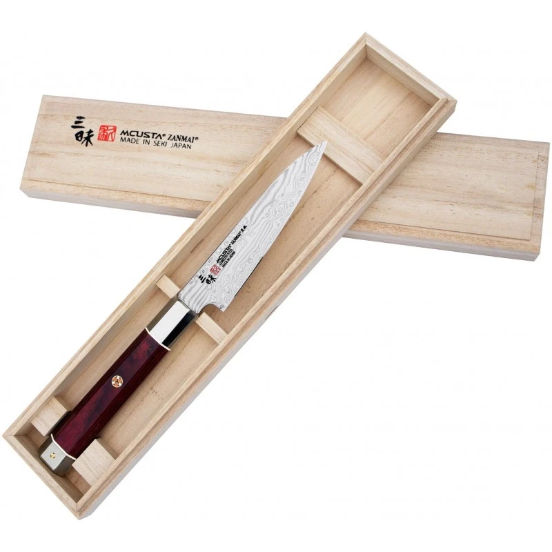 Couteau D'office Mcusta 10cm Damas 5 Couteau D'office Mcusta 10cm Damas – Image 3