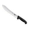 Couteau De Boucher Victorinox Pointe Large Fibrox Noir