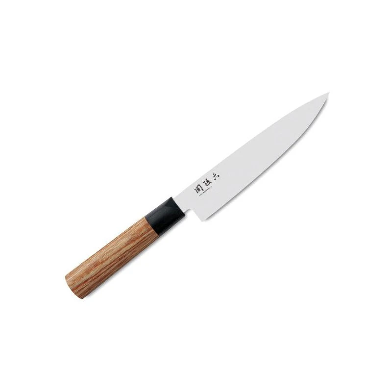 Couteau De Cuisine Kai Seki Magoroku Redwood 15cm 3 Couteau De Cuisine Kai Seki Magoroku Redwood 15cm