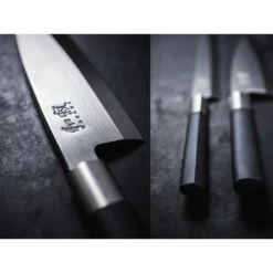 Couteau Santoku KAI Wasabi Black -Couteaux Boutique couteau santoku kai 1