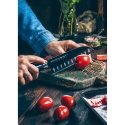 Couteau Santoku MO-V Samura 18cm -Couteaux Boutique couteau santoku mo v samura 18cm 4