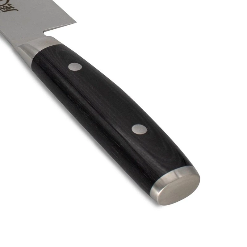 Couteau Santoku Yaxell Ran 165mm Damas Alvéolé 5 Couteau Santoku Yaxell Ran 165mm Damas Alvéolé – Image 3