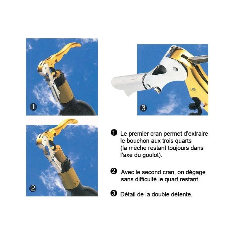 Couteau Sommelier Pulltap's Graphite 4 Couteau Sommelier Pulltap's Graphite – Image 2