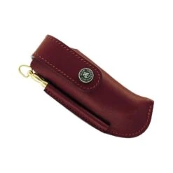 Étui Chasse Cuir Perou Max Capdebarthes + Fusil De Poche