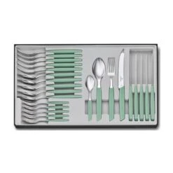 Ménagère 24 Pièces Victorinox Swiss Modern Table Vert Pastel